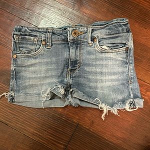 Levi’s blue Jean shorts